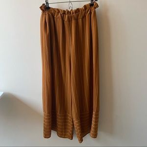 Charlotte Russe Striped Wide Leg Pant